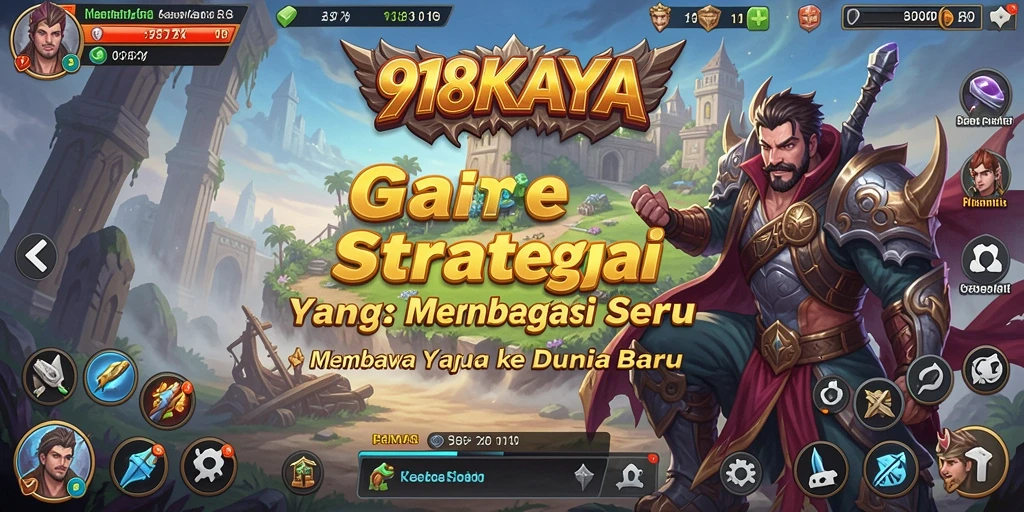 Tampilan gameplay menarik dari 918KAYA dengan berbagai strategi.