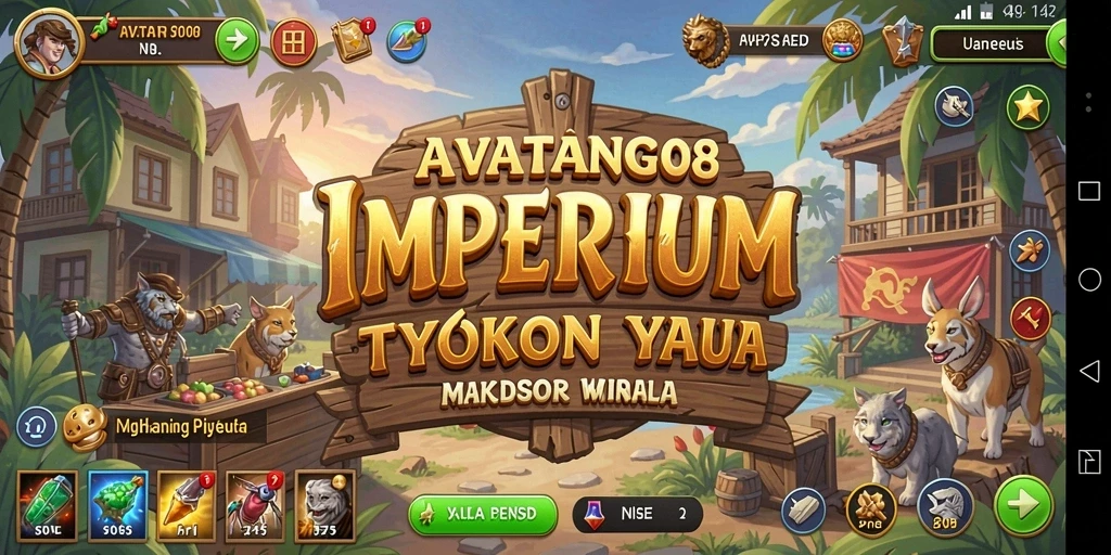 Gameplay menarik dari AVATAR808 dengan elemen Tycoon yang menantang.