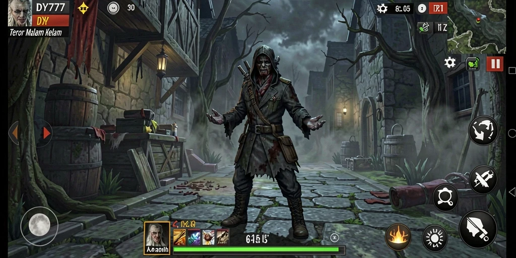 Gameplay menegangkan dengan suasana seram yang mencekam.