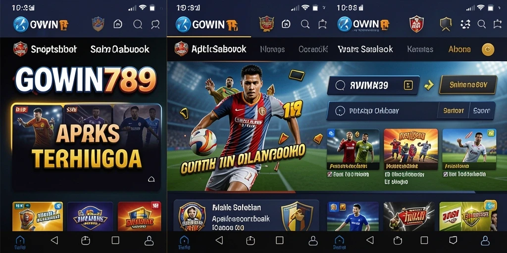 Tampilan antarmuka GOWIN789 yang menarik dan fungsional untuk taruhan olahraga.
