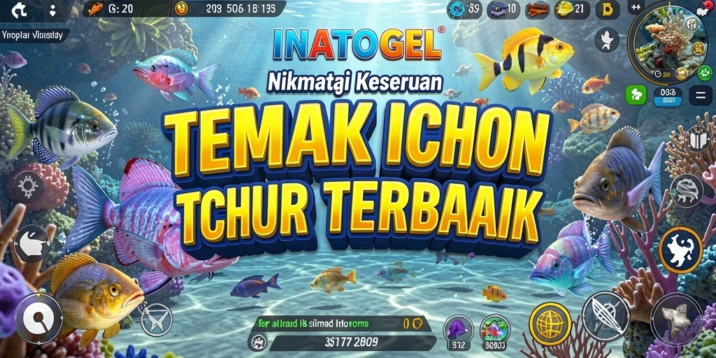 Tampilan gameplay menangkis ikan yang menakjubkan di INATOGEL.