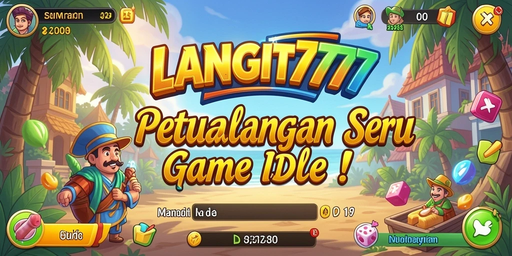 Screenshot LANGIT777 menampilkan gameplay santai yang menarik.