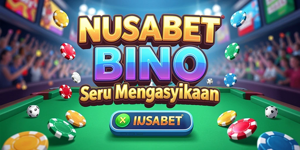 Tampilan gameplay NUSABET yang seru dan penuh warna.