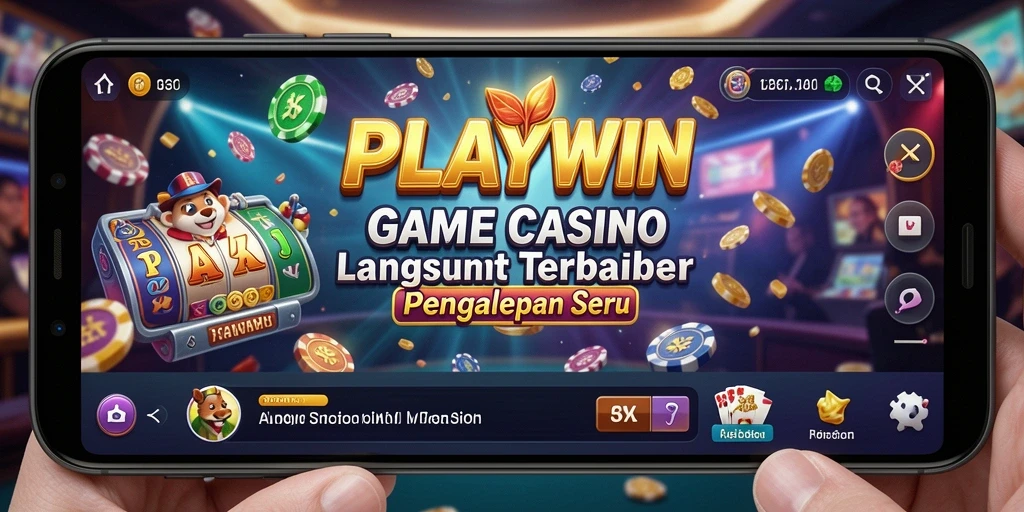 Menampilkan dealer langsung dan gameplay kasino yang mendebarkan.