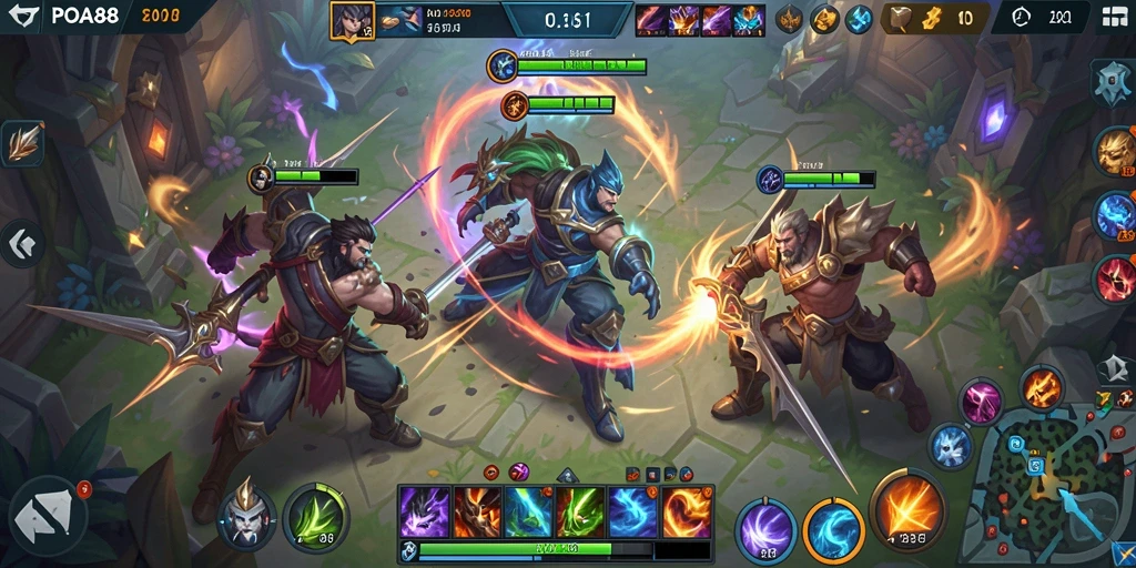 Momen seru pertarungan di arena <strong>POA88</strong>