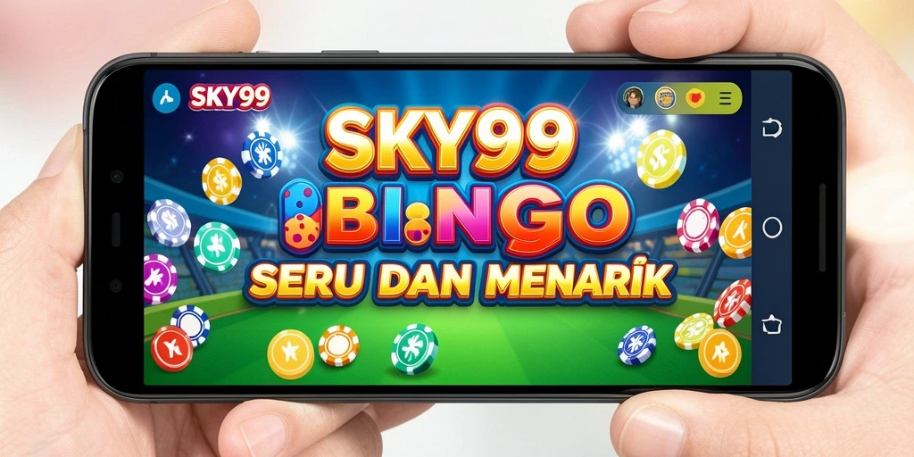 Tampilan gameplay Bingo yang seru dan interaktif di SKY99.