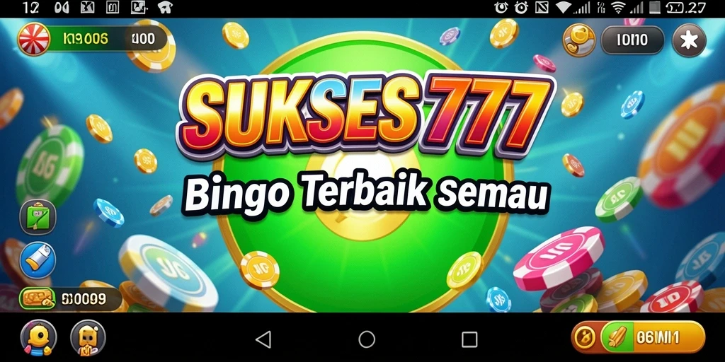Tampilan permainan Bingo menarik dari SUKSES777.